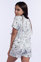 PIJAMA CURTO JUVENIL FEMININO - SNOOPY COLOR