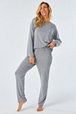 PIJAMA LONGO MALHA DE VISCOSE FEMININO - GLACIAL PIJAMA LONGO MALHA DE VISCOSE FEMININO - GLACIAL