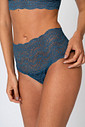 CALCINHA EM RENDA CILTURA ALTA - LINGERIE GREEN LUCK DETALHES