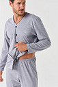 PIJAMA LONGO MEIA MALHA - ETERNO MASCULINO PIJAMA LONGO MEIA MALHA - ETERNO MASCULINO