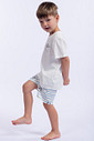 PIJAMA INFANTIL MASCULINO CURTO - PANDA SPLASH