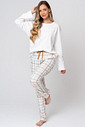 PIJAMA LONGO FEMININO XADREZ