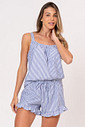 PIJAMA DE BABADOS CAMBRAIA - CLÁSSICO ILHAS GREGAS PIJAMA DE BABADOS CAMBRAIA - CLÁSSICO ILHAS GREGAS
