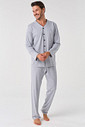 KIT PIJAMA AMERICANO LONGO ETERNO E PANTUFA PIJAMA FRENTE