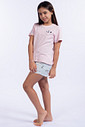 PIJAMA JUVENIL FEMININO CURTO - PANDA SPLASH