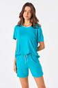 PIJAMA CURTO DE VISCOSE - 7 MARES