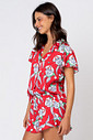 PIJAMA CURTO TOQUE DE SEDA FEMININO - NATAL PERNALONGA PIJAMA CURTO TOQUE DE SEDA FEMININO - NATAL PERNALONGA