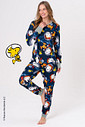 PIJAMA LONGO TOQUE DE PÊSSEGO - SNOOPY NAUTA