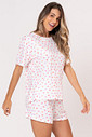 PIJAMA CURTO CORAÇÕES - GIFTS FÉRIAS