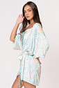 ROBE ACETINADO PRINT - DOCE ÁGUA