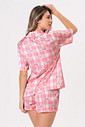 PIJAMA AMERICANO ACETINADO CURTO - PINKNIC