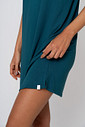 CAMISOLA EM VISCOSE MANGA CURTA - CLÁSSICO VISCOSE GREEN LUCK DETALHES