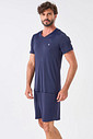 PIJAMA MASCULINO AZUL MARINHO GELADINHO PIJAMA MASCULINO AZUL MARINHO GELADINHO