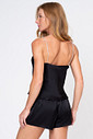 SHORT DOLL TOQUE DE SEDA PRETO SHORT DOLL TOQUE DE SEDA PRETO