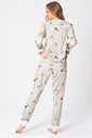 PIJAMA LONGO SKIN LIGHT FEMININO - SNOOPY LOVERS COSTAS