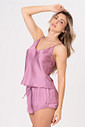 SHORT DOLL ACETINADO - CLÁSSICOS ACETINADOS ROSA DIAMANTE SHORT DOLL ACETINADO - CLÁSSICOS ACETINADOS ROSA DIAMANTE