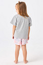 PIJAMA CURTO ALGODÃO E SHORT ACETINADO INFANTIL - PERNALONGA CLUB PIJAMA CURTO ALGODÃO E SHORT ACETINADO INFANTIL - PERNALONGA CLUB