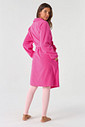 ROBE FEMININO DE SOFT MÉDIO - ROSA ESCURO