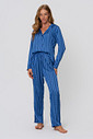PIJAMA LONGO AMERICANO ACETINADO CORVINAL FRENTE
