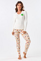 PIJAMA LONGO DE RIBANA - SNOOPY SPORTS PIJAMA LONGO DE RIBANA - SNOOPY SPORTS