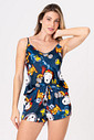 SHORT DOLL ACETINADO - SNOOPY NAUTA SHORT DOLL ACETINADO - SNOOPY NAUTA