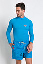 BLUSA MASCULINA MANGA LONGA DE BANHO - HERÓIS DE VERÃO BLUSA MASCULINA MANGA LONGA DE BANHO - HERÓIS DE VERÃO