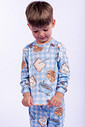 PIJAMA LONGO INFANTIL UNISSEX - CAFÉ AMERICANO PIJAMA LONGO INFANTIL UNISSEX