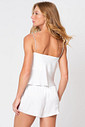 SHORT DOLL TOQUE DE SEDA OFF-WHITE SHORT DOLL TOQUE DE SEDA OFF-WHITE