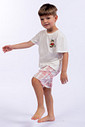 PIJAMA CURTO INFANTIL MENINO XADRE - ABRAÇO DE URSO PIJAMA CURTO INFANTIL MENINO XADRE - ABRAÇO DE URSO