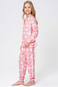PIJAMA LONGO JUVENIL TOQUE DE PÊSSEGO - PINKNIC