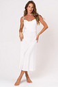 CAMISOLA MIDI BRANCA  SLEEP DRESS - ETERNO FEMININO