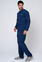 PIJAMA LONGO MASCULINO AZUL - CLÁSSICO SOFT MASCULINO LADO