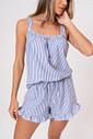 PIJAMA DE BABADOS CAMBRAIA - CLÁSSICO ILHAS GREGAS PIJAMA DE BABADOS CAMBRAIA - CLÁSSICO ILHAS GREGAS