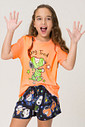PIJAMA CURTO JUVENIL MENINA - SPOOKY SNOOPY PIJAMA CURTO JUVENIL MENINA - SPOOKY SNOOPY