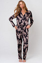 PIJAMA AMERICANO TOQUE DE SEDA FEMININO - NOBRE PRINT FRENTE