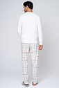 PIJAMA LONGO EM ALGODÃO XADREZ