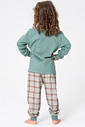 PIJAMA LONGO DE MALHA INFANTIL UNISSEX - MOCACCINO PIJAMA LONGO DE MALHA INFANTIL UNISSEX - MOCACCINO