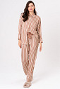 PIJAMA AMERICANO ACETINADO LISTRAS - SERENA PIJAMA AMERICANO ACETINADO LISTRAS - SERENA