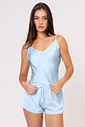 SHORT DOLL DE ALÇA ACETINADO - LIGHT BLUE SHORT DOLL DE ALÇA ACETINADO - LIGHT BLUE