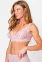 TOP DE ALÇA TRIÂNGULO EM RENDA - LINGERIE PINK GLOSS TOP DE ALÇA TRIÂNGULO EM RENDA - LINGERIE PINK GLOSS