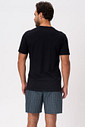 CAMISETA PRETA MASCULINA MANGA CURTA - CLÁSSICO PREMIUM PIMA CAMISETA PRETA MASCULINA MANGA CURTA - CLÁSSICO PREMIUM PIMA