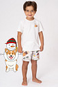 PIJAMA DE ALGODÃO INFANTIL MENINO - NATAL AU PIJAMA DE ALGODÃO INFANTIL MENINO - NATAL AU