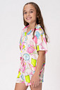 PIJAMA AMERICANO ACETINADO JUVENIL - CUTE PAPER PIJAMA AMERICANO ACETINADO JUVENIL - CUTE PAPER