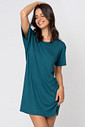 CAMISOLA EM VISCOSE MANGA CURTA - CLÁSSICO VISCOSE GREEN LUCK FRENTE