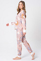 PIJAMA LONGO FEMININO TOQUE DE PÊSSEGO - GATICES PIJAMA LONGO FEMININO TOQUE DE PÊSSEGO - GATICES