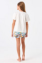 PIJAMA CURTO ALGODÃO E SHORT ACETINADO JUVENIL - LOONEY TUNES SHOW PIJAMA CURTO ALGODÃO E SHORT ACETINADO JUVENIL - LOONEY TUNES SHOW