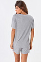 PIJAMA CURTO FEMININO EM VISCOSE - CLÁSSICO VISCOSE MESCLA PIJAMA CURTO FEMININO EM VISCOSE - CLÁSSICO VISCOSE MESCLA