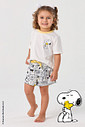 PIJAMA CURTO INFANTIL MENINA - SNOOPY P&B PIJAMA CURTO INFANTIL MENINA - SNOOPY P&B