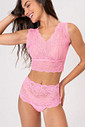 CALCINHA DE RENDA CINTURA ALTA - LINGERIE PINK LOVE