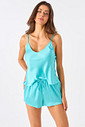 SHORT DOLL DE ALÇA ACETINADO - MALDIVAS SHORT DOLL DE ALÇA ACETINADO - MALDIVAS